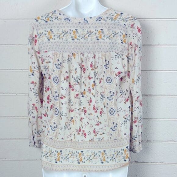 Lucky Brand Boho Blouse size XS - Picture 3 of 8